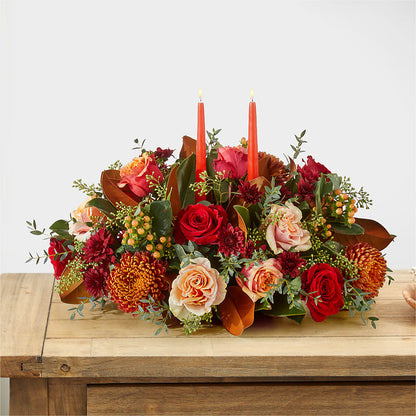 Gather Near Centerpiece –  Mossholders Floral, Arvada CO