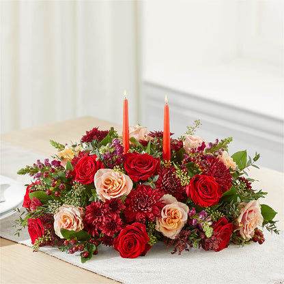 Most Thankful Centerpiece –  Mossholders Floral, Arvada CO