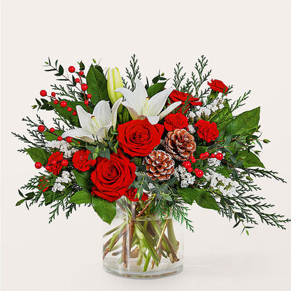 Best in Snow Bouquet –  Mossholders Floral, Arvada CO