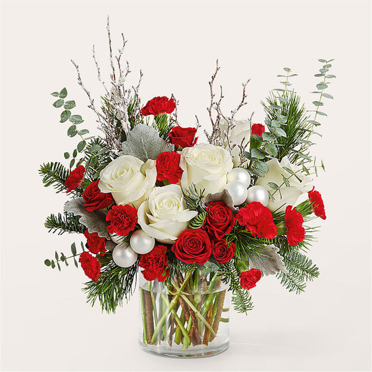 Trimming the Tree Bouquet –  Mossholders Floral, Arvada CO