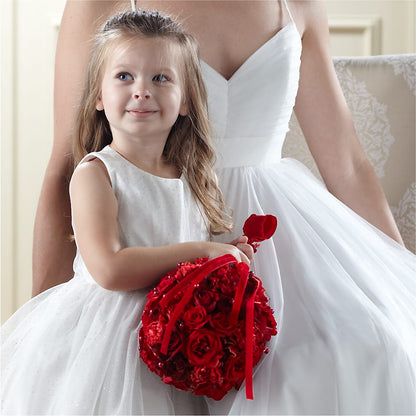 Pure at Heart Flower Girl Arrangement –  Mossholders Floral, Arvada CO