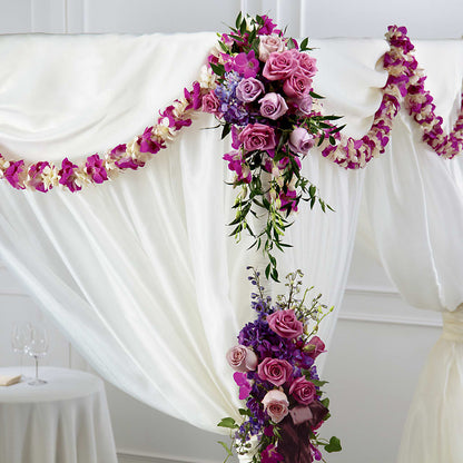 Color & Light Chuppah Decor –  Mossholders Floral, Arvada CO