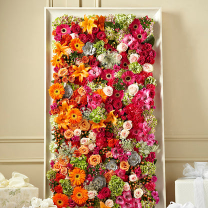 Fresh Picked Floral Wall –  Mossholders Floral, Arvada CO