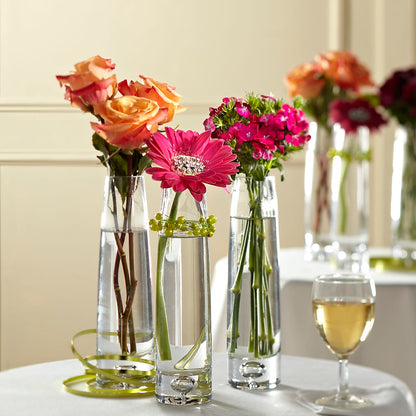 Sparkling Toast Centerpiece –  Mossholders Floral, Arvada CO