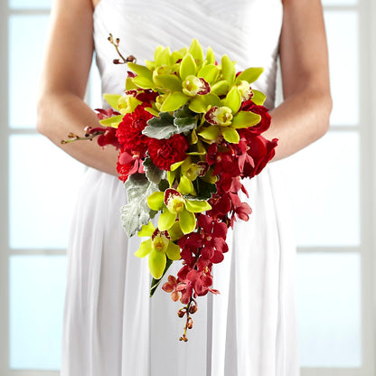 Elegant Orchid Bouquet –  Mossholders Floral, Arvada CO
